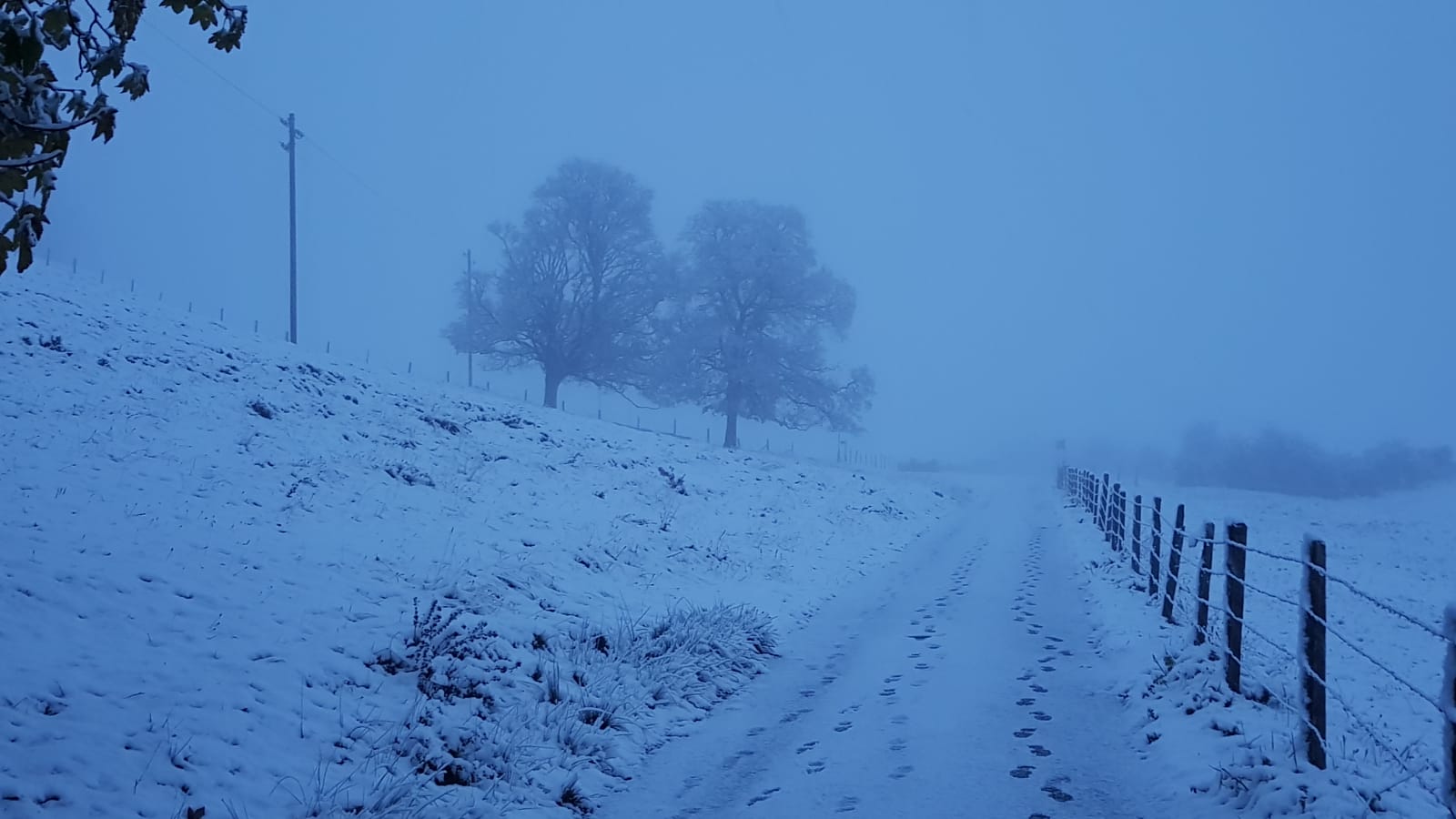 Schnee am 28.10.2018 2